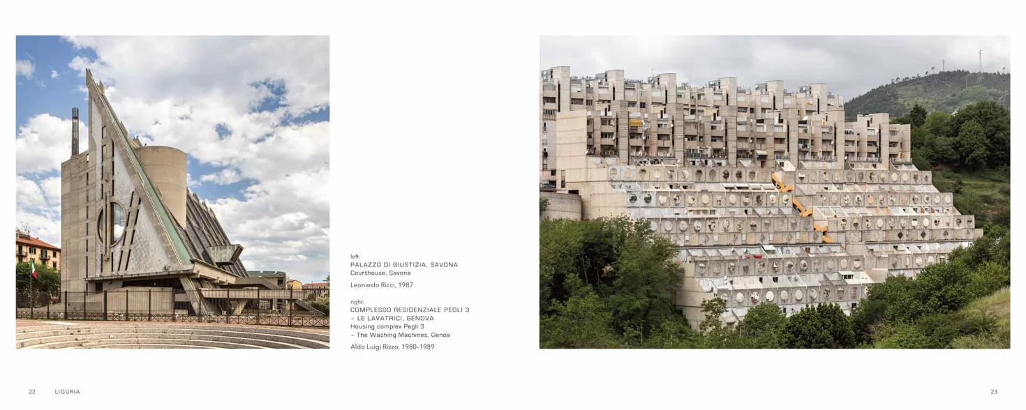 Brutalist Italy: Concrete architecture from the Alps to the Mediterranean Sea /anglais