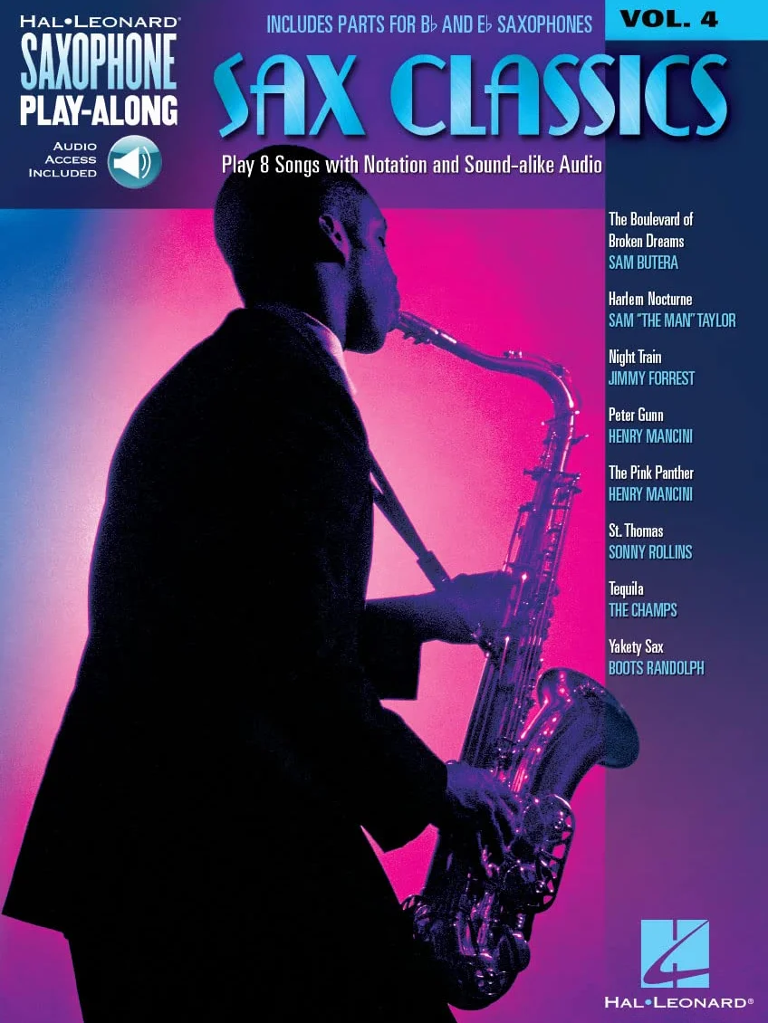 Saxophone Play-Along Volume 4 Sax Classics - Book/Online Audio