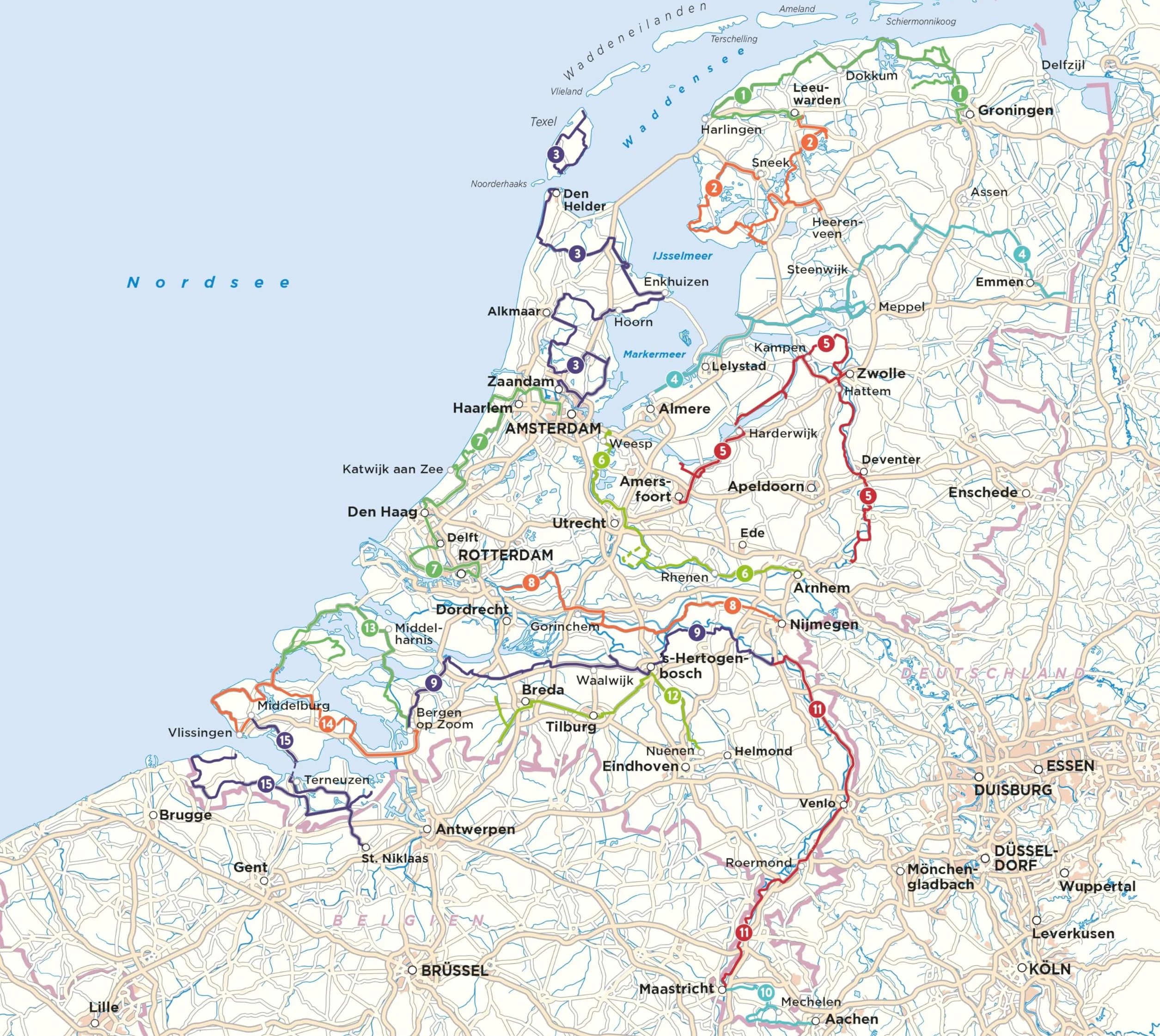 Niederlande mit dem Wohnmobil: Die schönsten Entdeckertouren