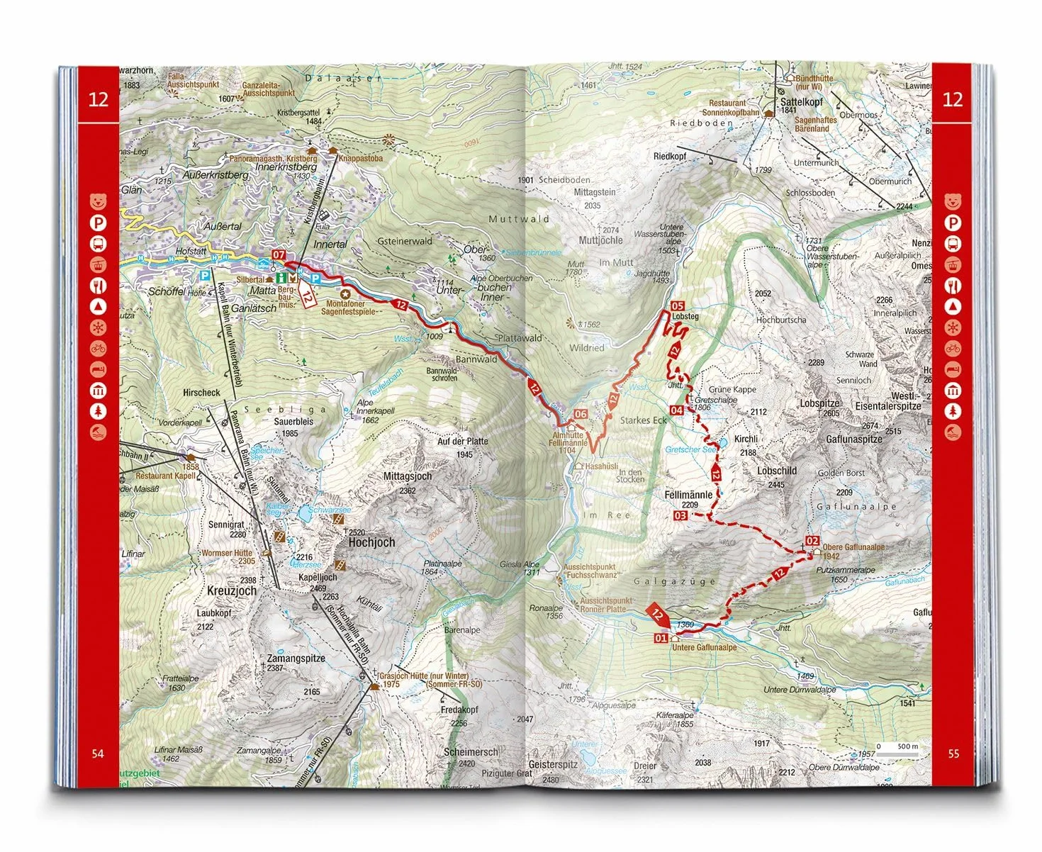 KOMPASS Wanderführer Montafon, Arlberg, Silvretta, 60 Touren mit Extra-Tourenkarte: GPS-Daten zum Download: 5604