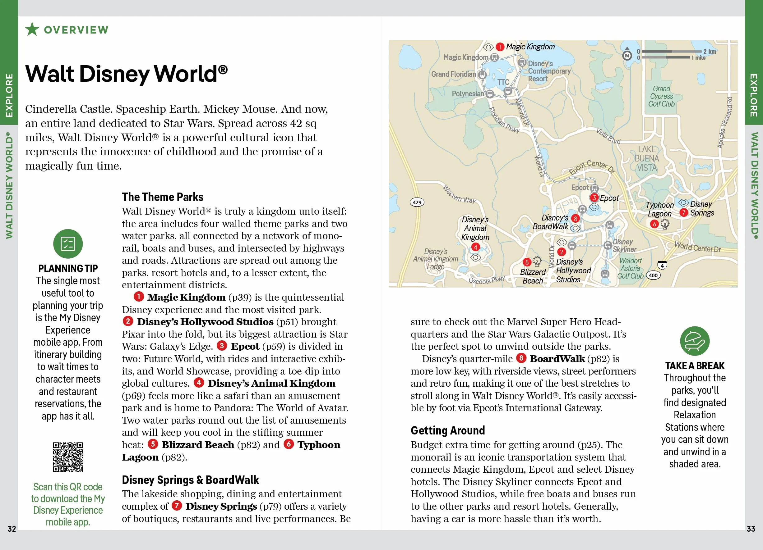Pocket Orlando & Walt Disney World Resort 4ed -anglais-: Discover Twice the Region in Half the Time | Top Sights | Maps & Walking Tours | Covers The Magic Kingdom, Disney's Hollywood Studios and more