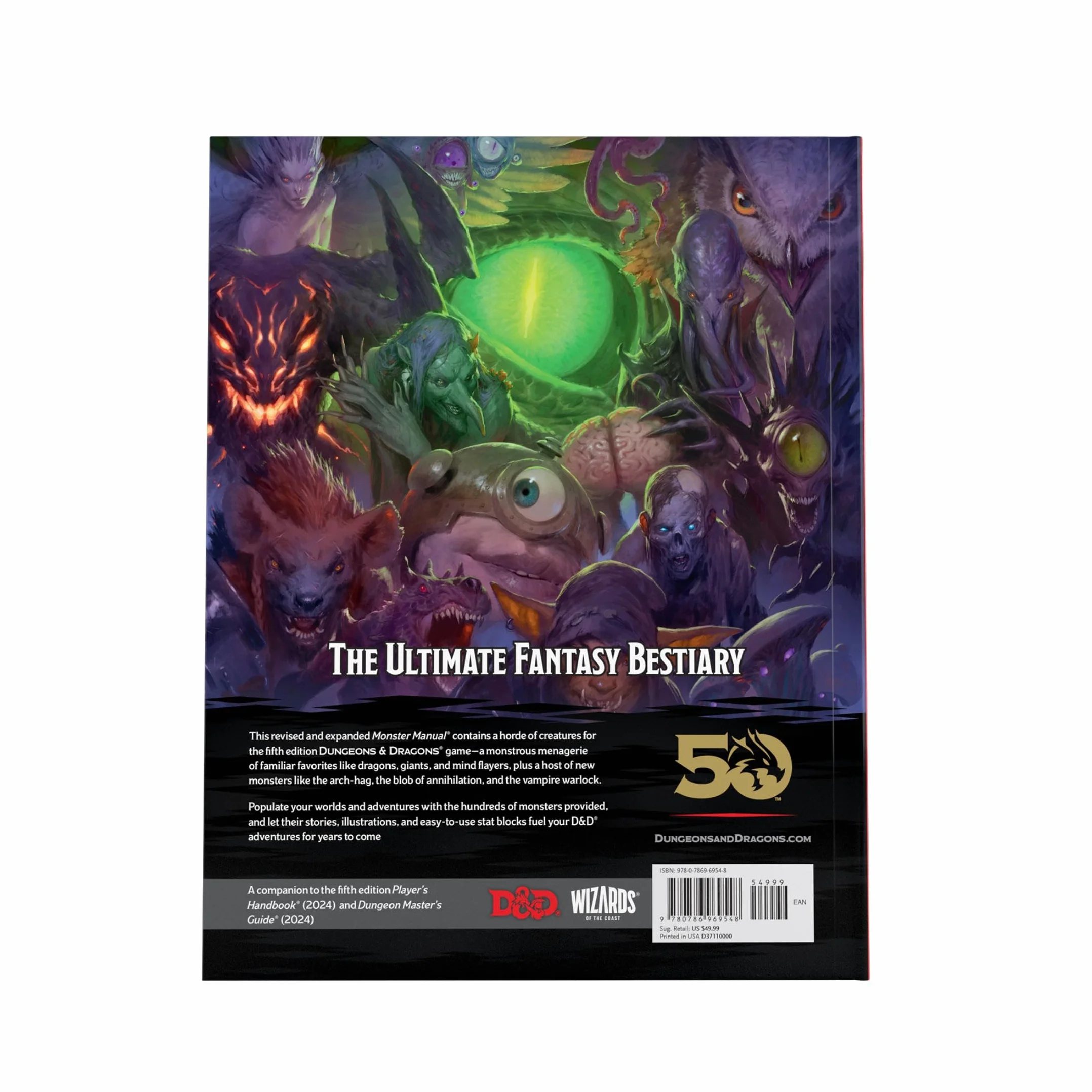 D&d Monster Manual 2024