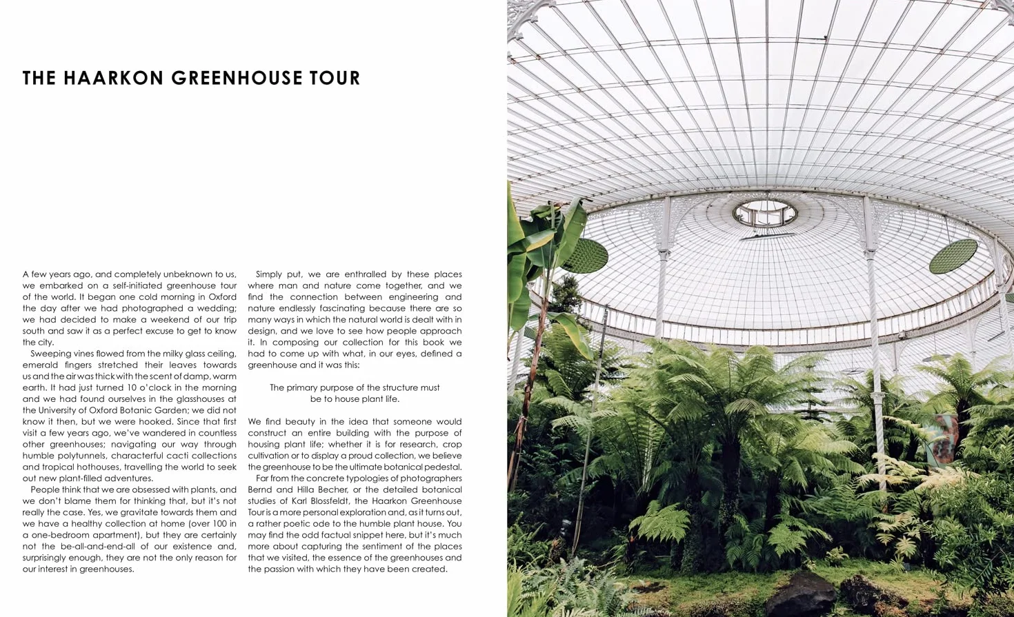 Glasshouse Greenhouse: Haarkon's world tour of amazing botanical spaces