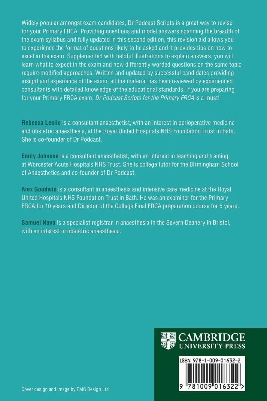 Dr Podcast Scripts for the Primary Frca