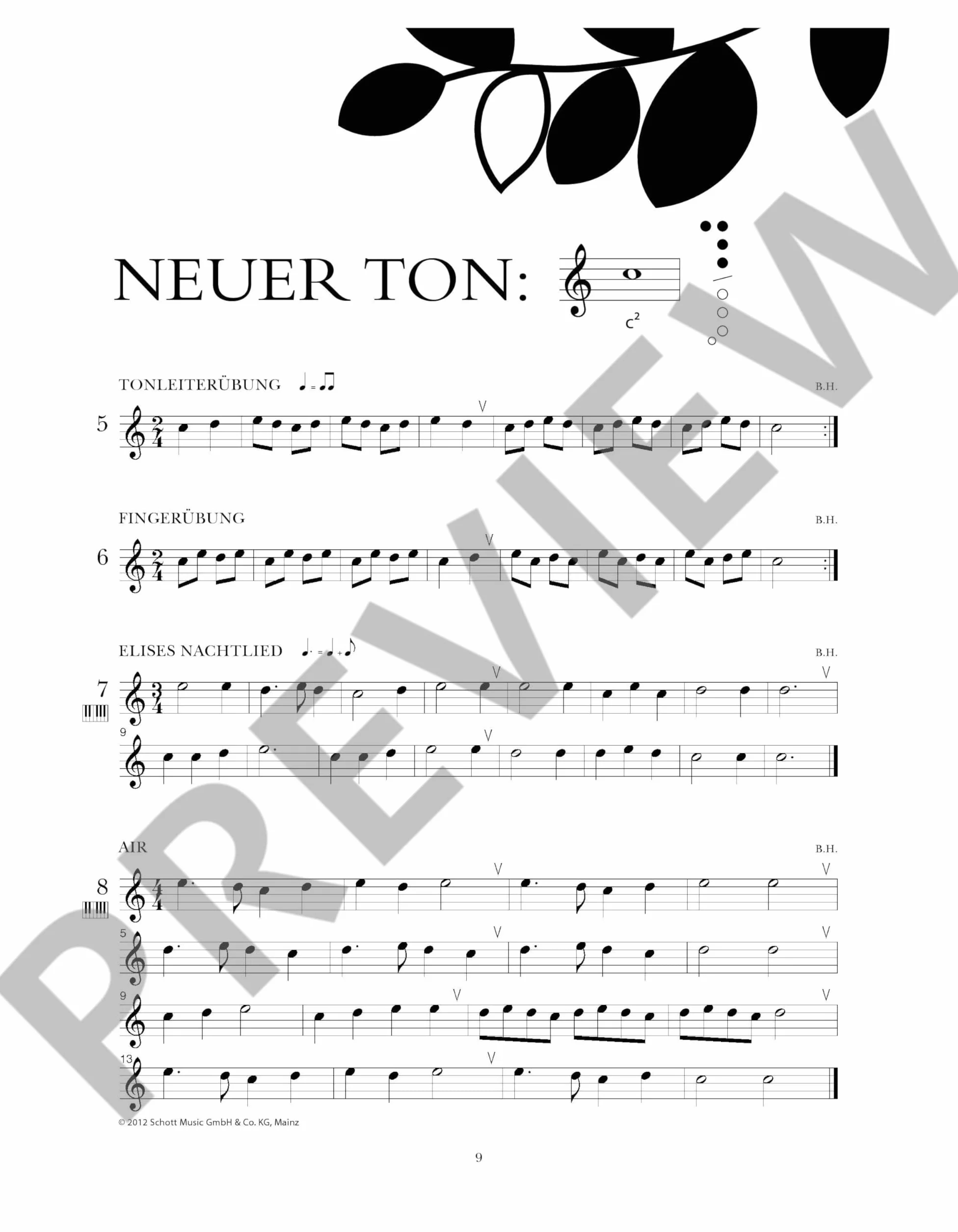 Altblockflotenschule: für ältere Kinder, Jugendliche und Erwachsene. treble recorder. Méthode.