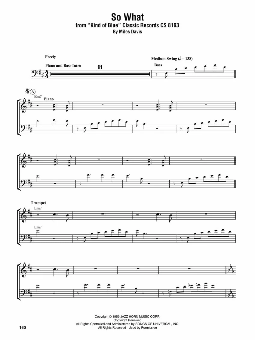 Miles Davis Omnibook: For BB Instruments