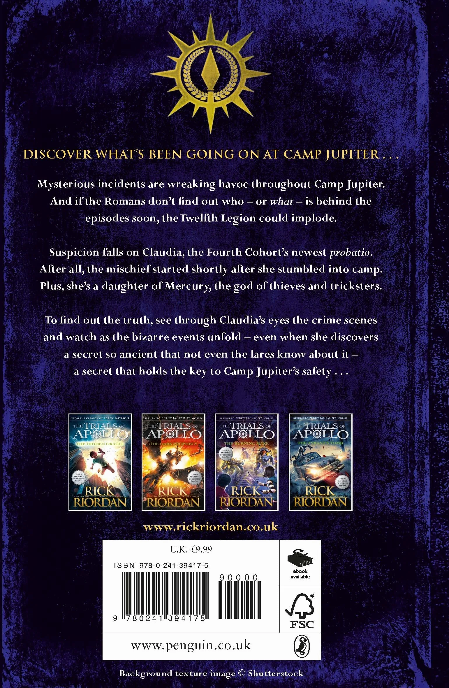 Camp Jupiter Classified: A Probatio's Journal.
