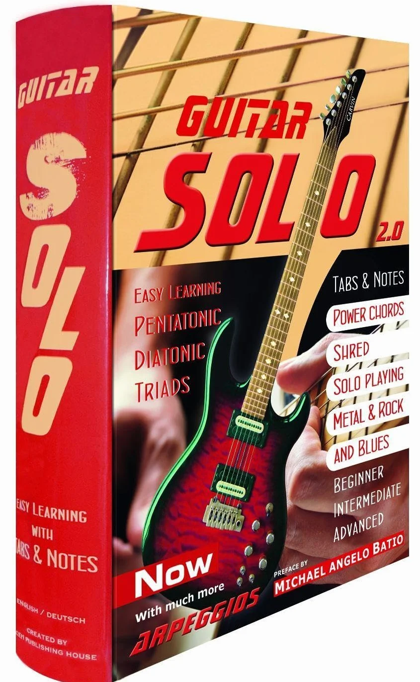 GUITAR SOLO 2.0 NEW EDITION: Musiklehrbuch mit Noten und Tabs auf 1100 Seiten DAS weltweit umfangreichste Gitarrenlehrbuch um Gitarrensolo spielen zu lernen. Jetzt mit Vorwort von Michael Angelo Batio