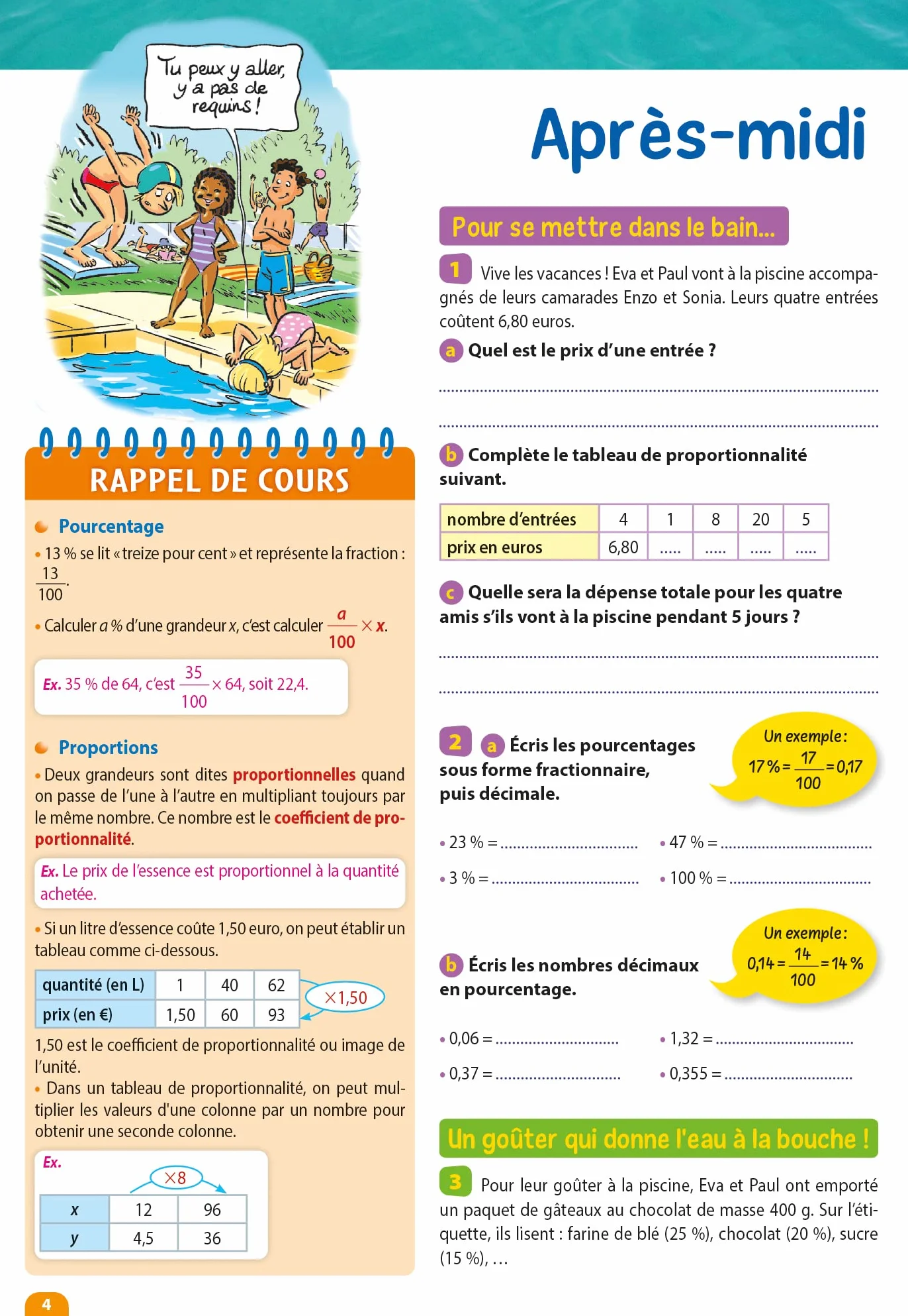 Passeport - Maths - De la 6e à la 5e - Cahier de vacances 2025