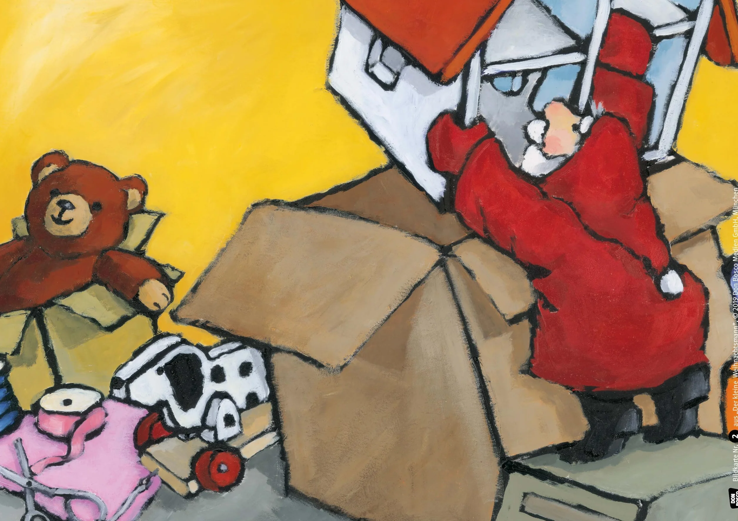 Der kleine Weihnachtsmann. Kamishibai Bildkartenset.: Entdecken - Erzählen - Begreifen: Bilderbuchgeschichten.