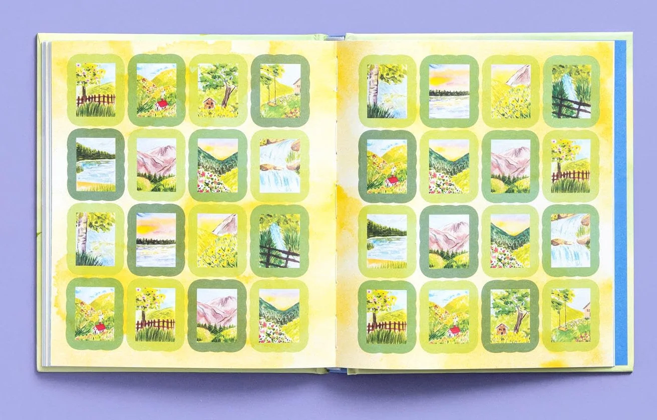 A Nature Lover's Sticker Book