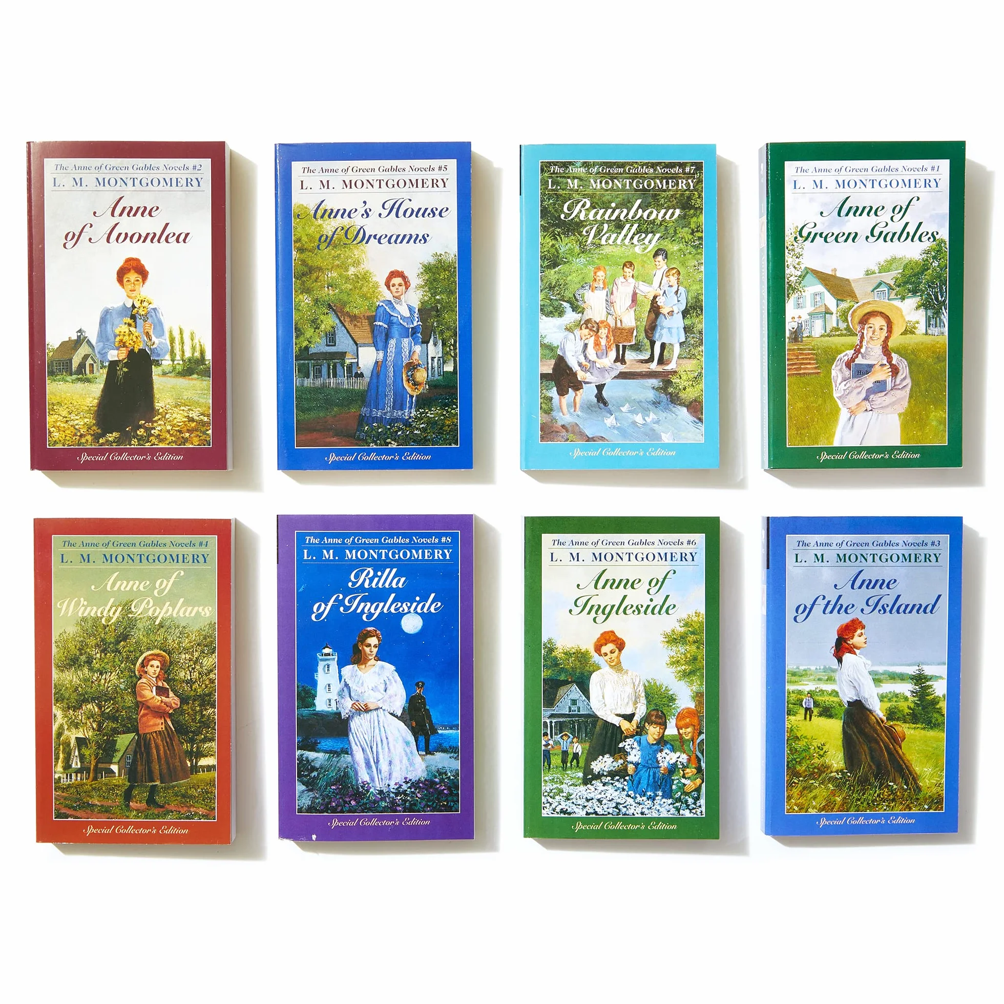 Anne of Green Gables Complete 8-Book Box Set 1-8