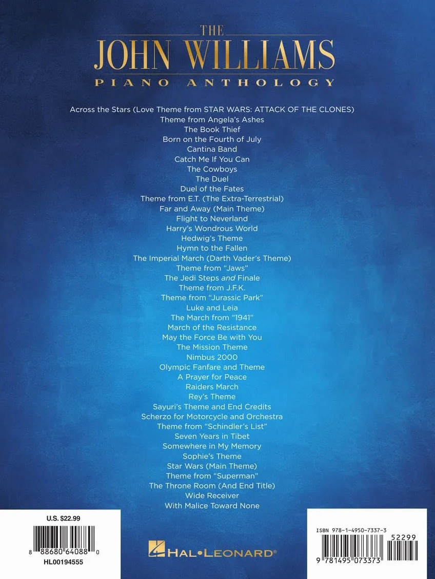 The John Williams Piano Anthology: Piano Solo
