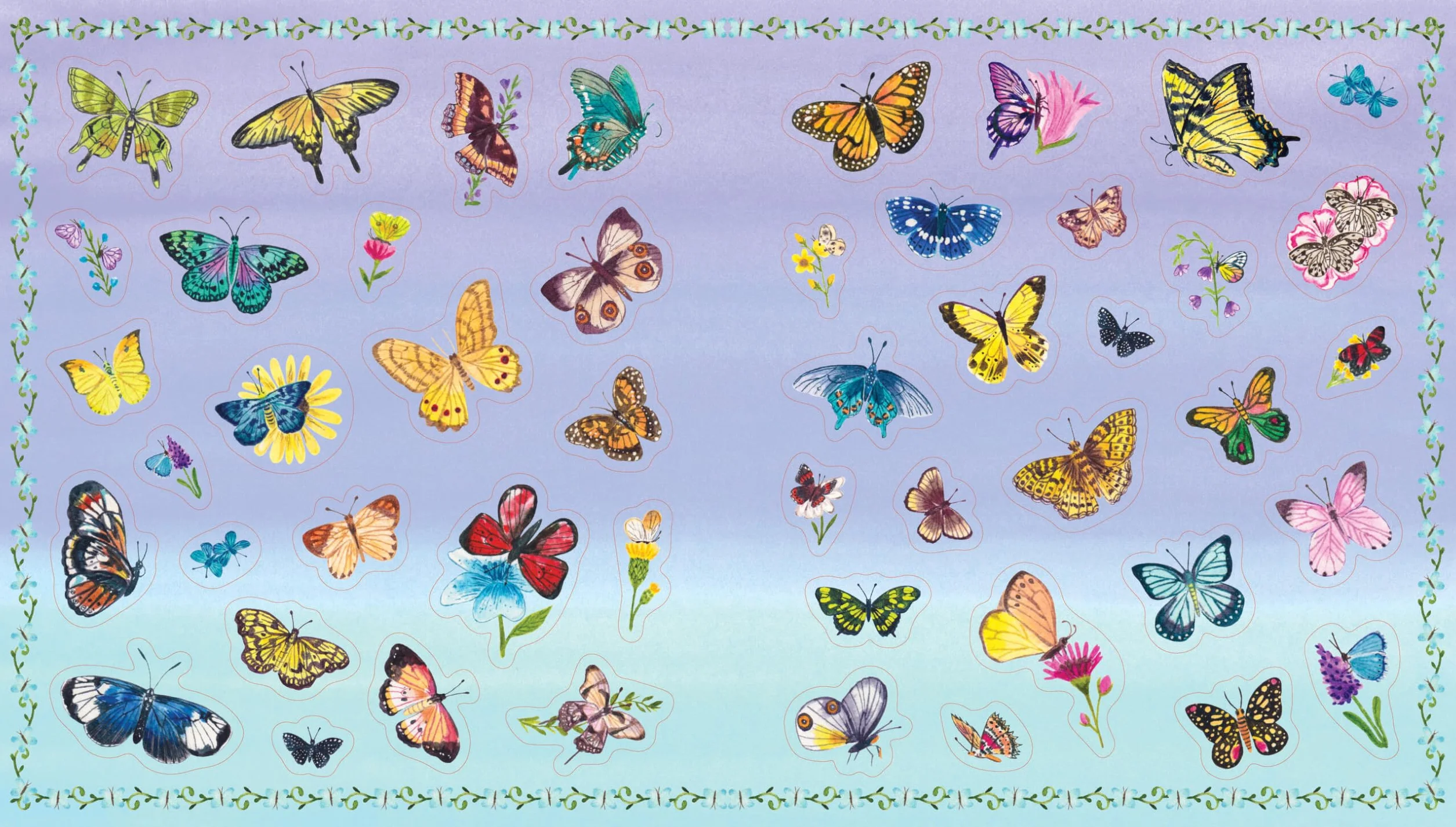 A Nature Lover's Sticker Book