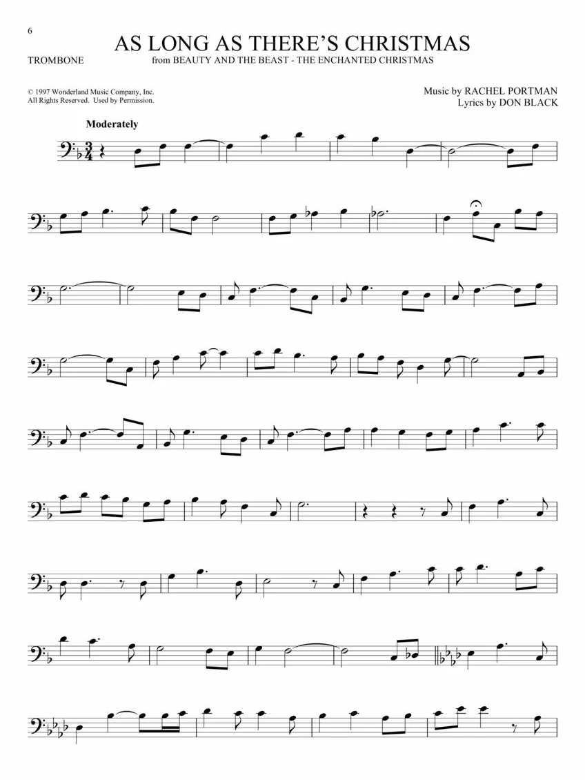 101 Christmas Songs: For Trombone