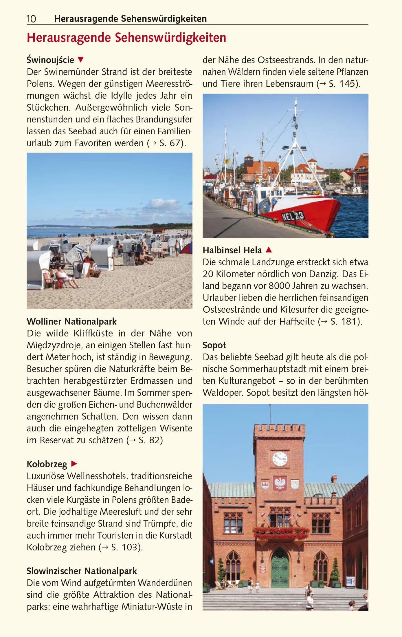 TRESCHER Reiseführer Polnische Ostseeküste: Mit Stettin, Danzig, Kaschubien und Marienburg