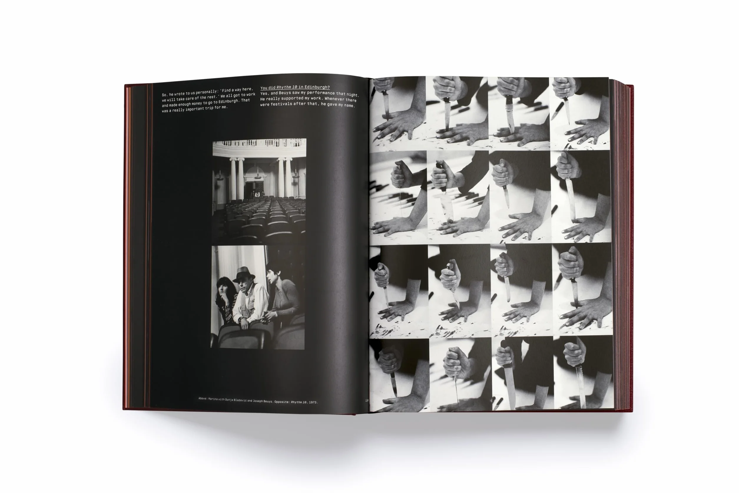 Marina Abramovic A Visual Biography /anglais