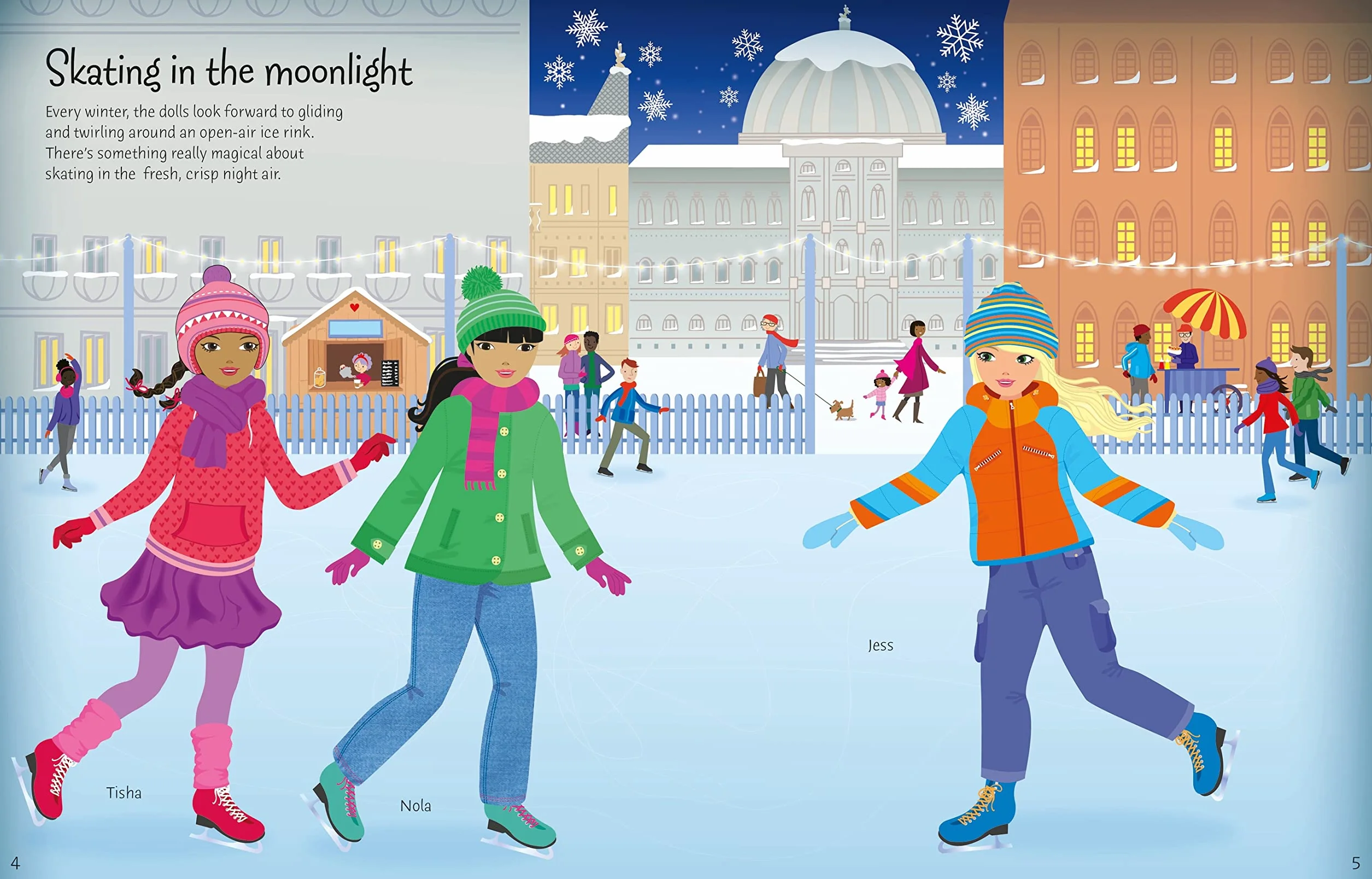 Sticker Dolly Dressing Winter Wonderland