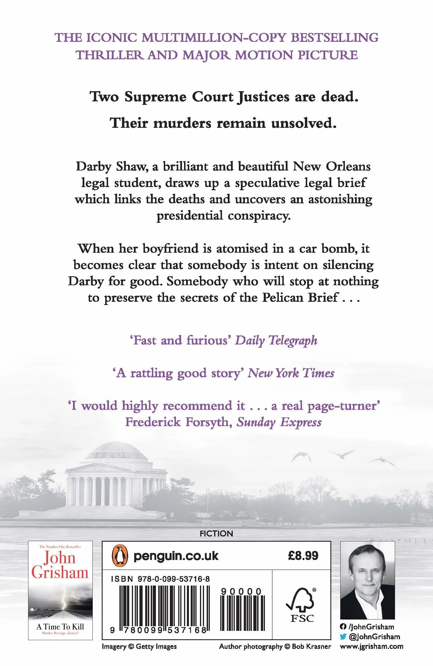 Pelican Brief: A gripping crime thriller from the Sunday Times bestselling author of mystery and suspense