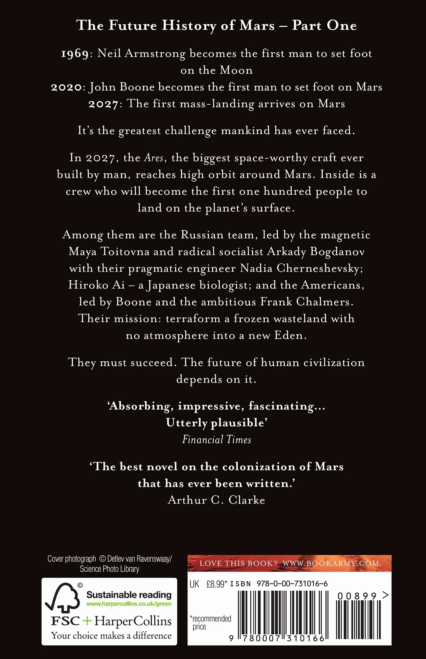 Red Mars: A gripping future history sci-fi novel