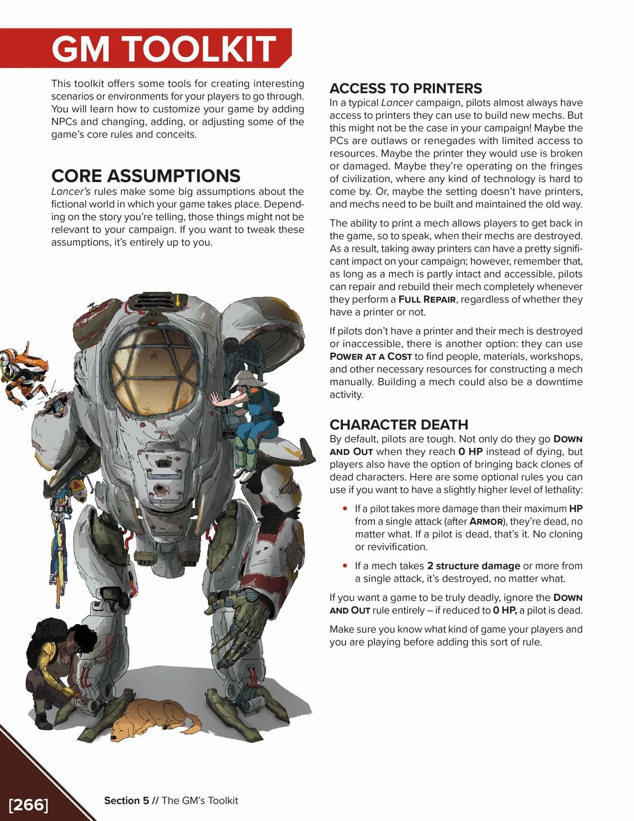 Lancer TTRPG Core Rulebook