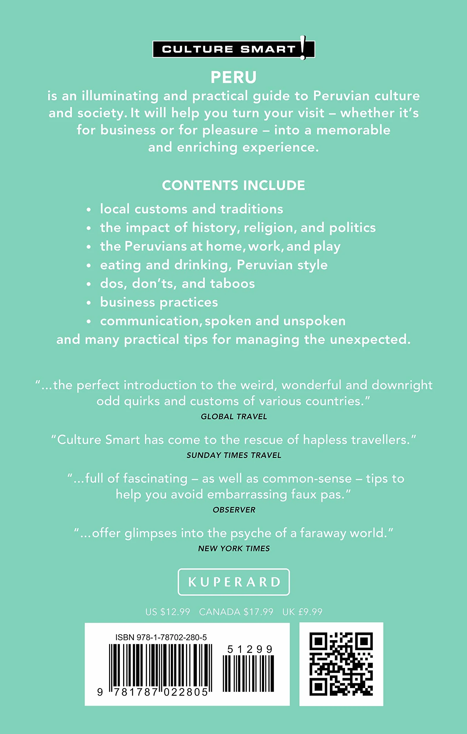 Peru - Culture Smart!: The Essential Guide to Customs & Culture: 119