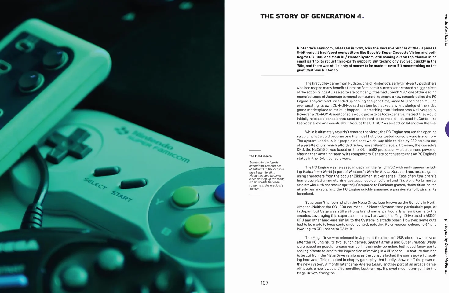 The Console Chronicles: A comprehensive celebration of home consoles and their iconic games from indie journal publisher Lost In Cult – the ultimate visual history of gaming.