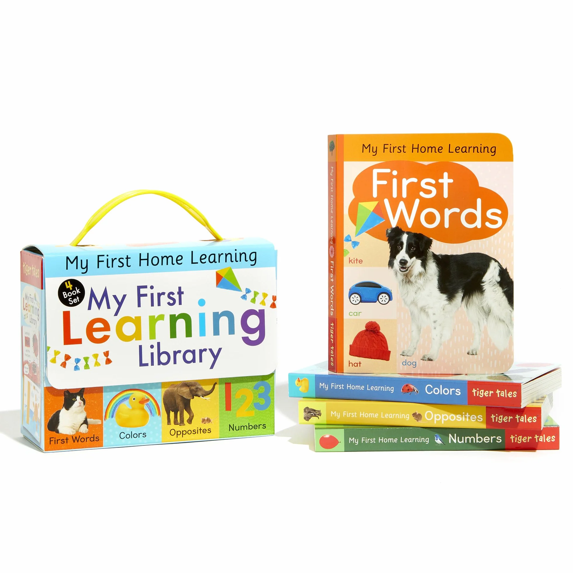 My First Learning Library 4-Book Boxed Set: Includes First Words, Colors, Opposites, and Numbers