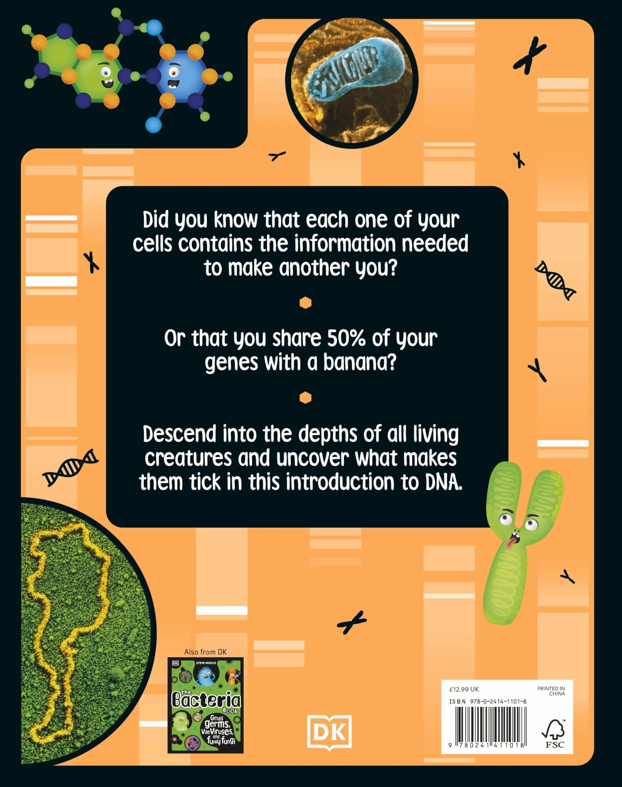 The DNA Book: Discover what makes you you (The Science Book)