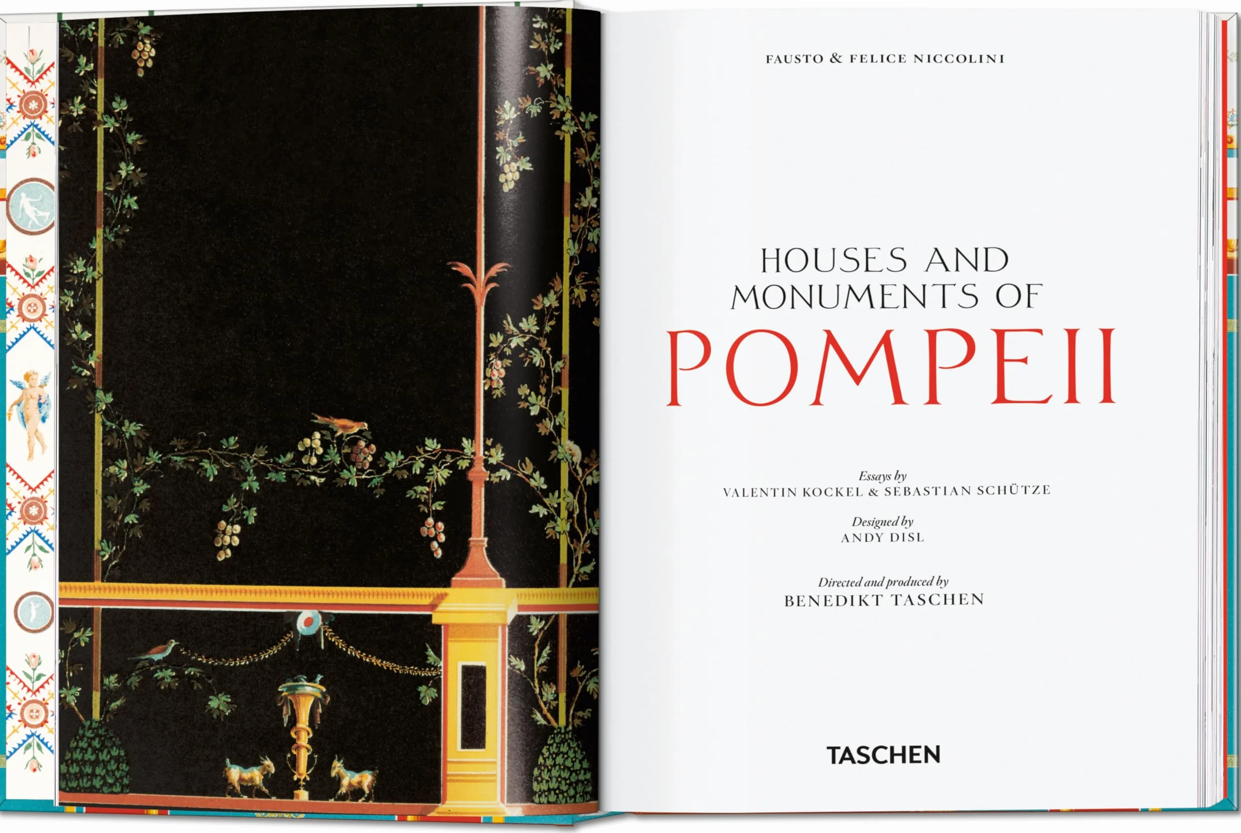 Fausto & Felice Niccolini: Houses and Monuments of Pompeii. 45th Ed.