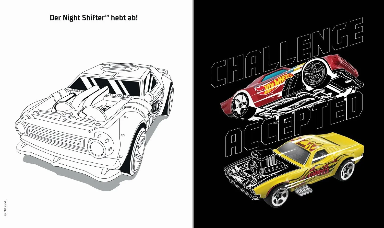 Mein Kratz- und Malspaß - Hot Wheels(TM): Kratzbuch mit 20 Kratzbildern von Hot Wheels-Autos und Bildern zum Malen, Geschenk für Jungen und Mädchen ab 5 Jahren