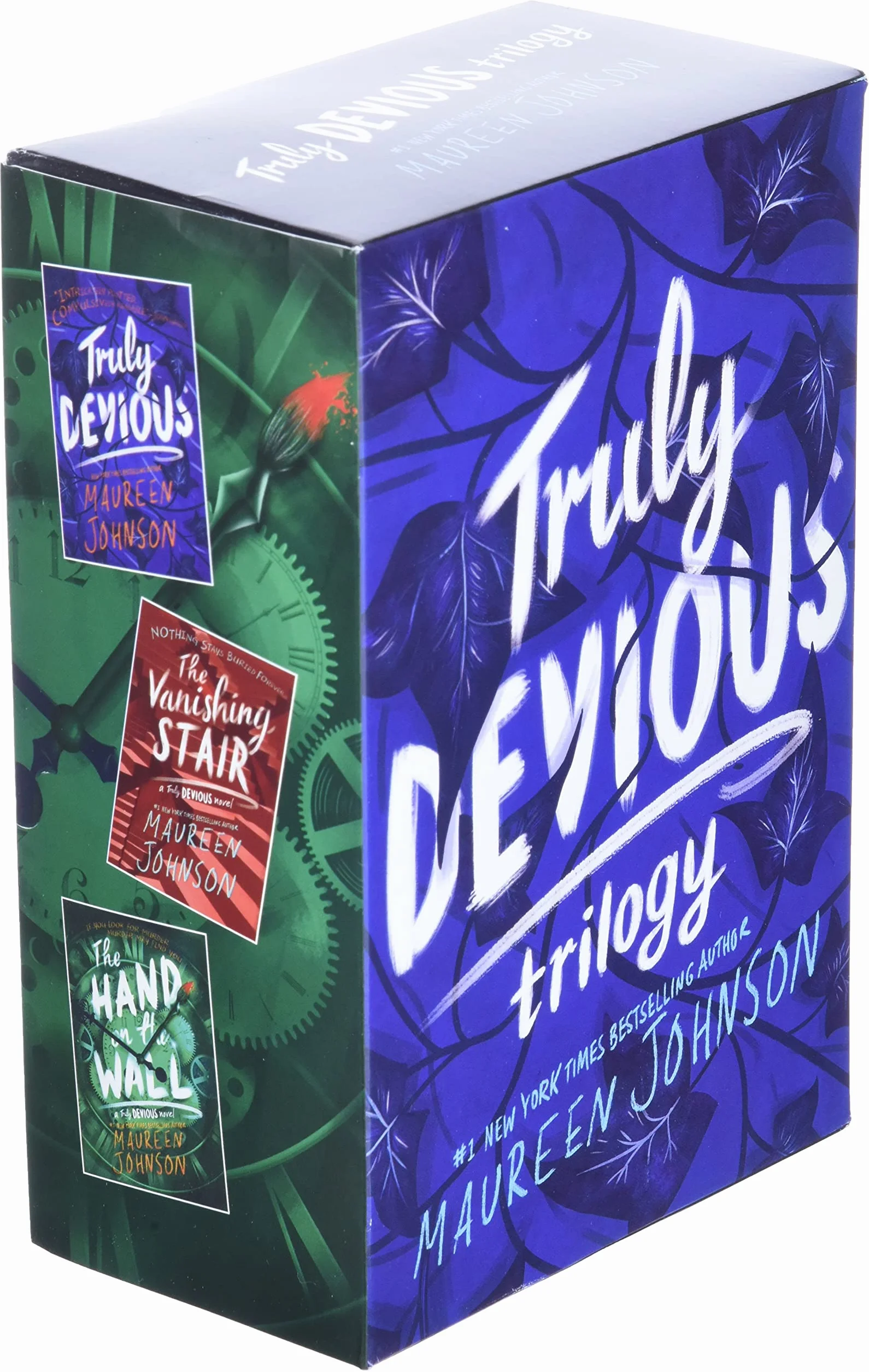Truly Devious 3-Book Box Set: Truly Devious, Vanishing Stair, and Hand on the Wall: 1-3