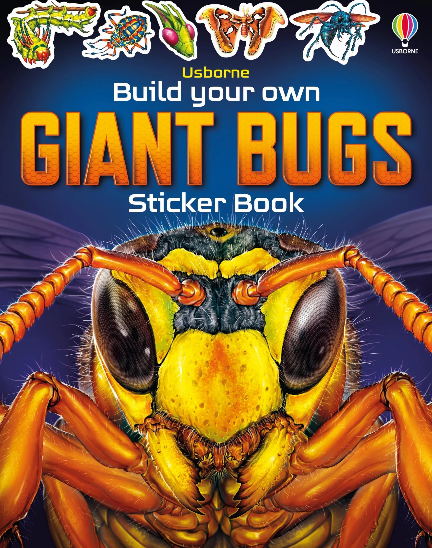 Build Your Own Giant Bugs Sticker Book