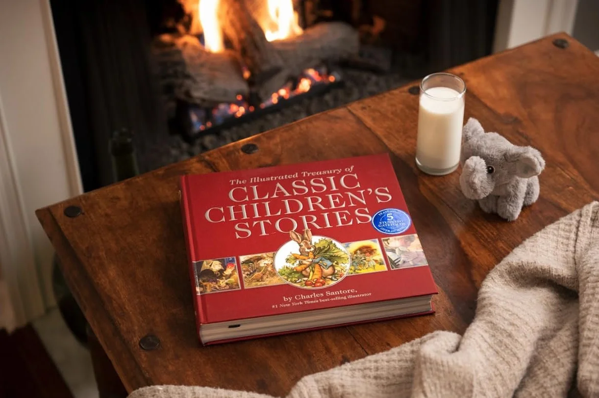 The Illustrated Treasury of Classic Children's Stories: Featuring 14 Classic Children's Books Illustrated by Charles Santore, Acclaimed Illustrator