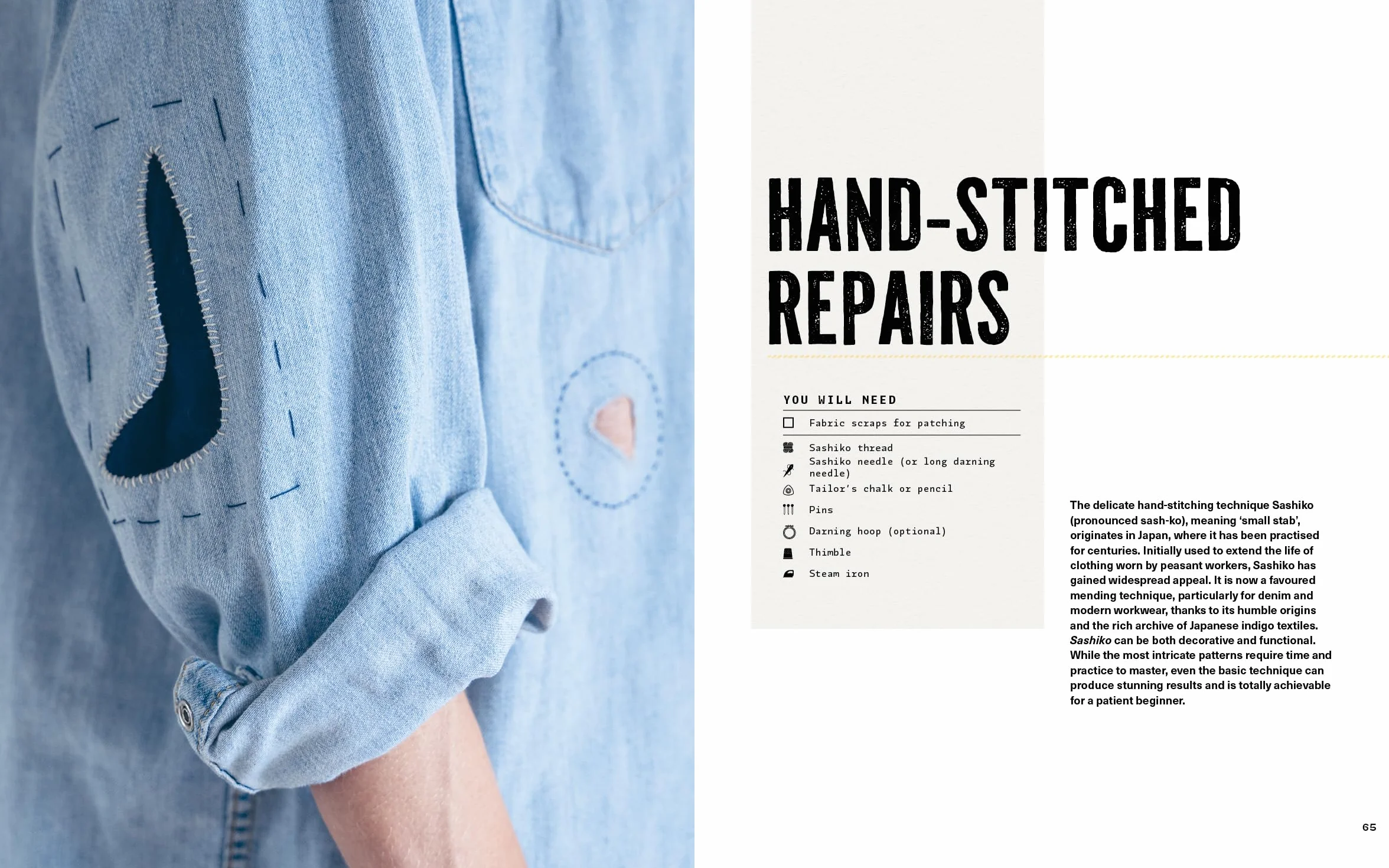 Jean Genius /anglais: Repair, Reimagine & Repurpose Your Denim