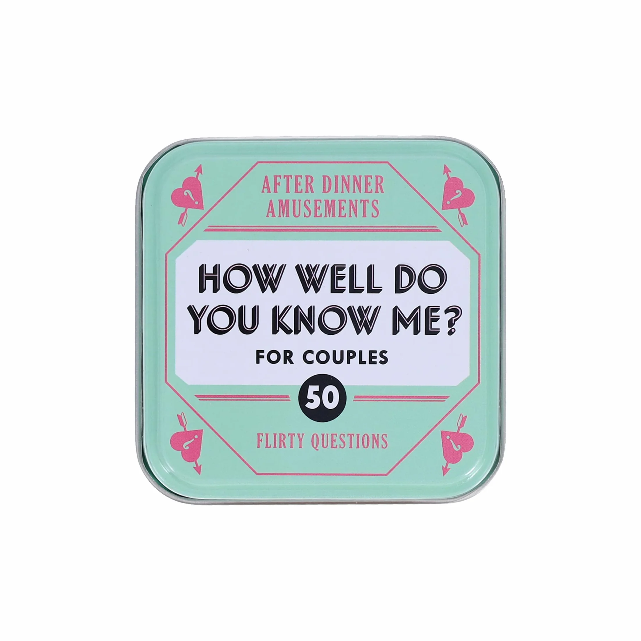 After Dinner Amusements: How Well Do You Know Me? for Couples: 50 Flirty Questions