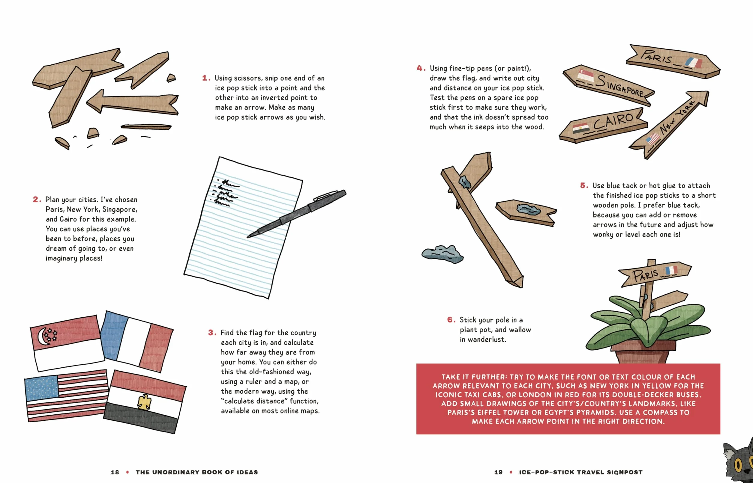 The Unordinary Book of Ideas: Everywhen Projects For Rainy Days