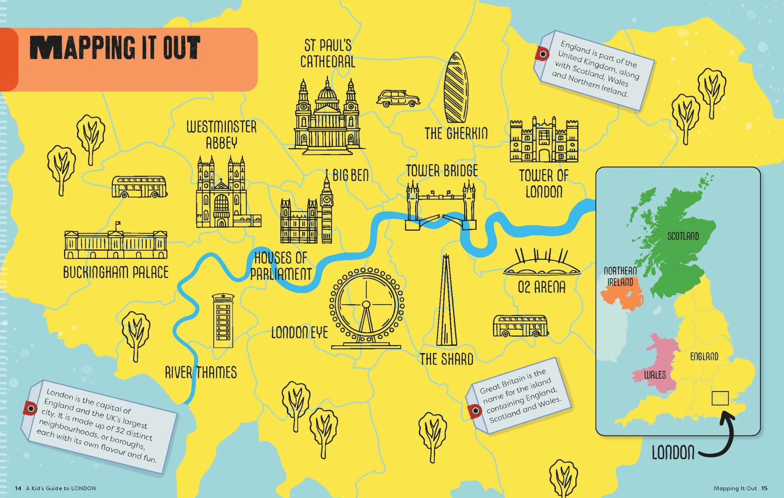 A Kid's Guide to London 1ed: Unlock the Magic of Travel, Discover Secret & Surprising Places, Facts & Photography