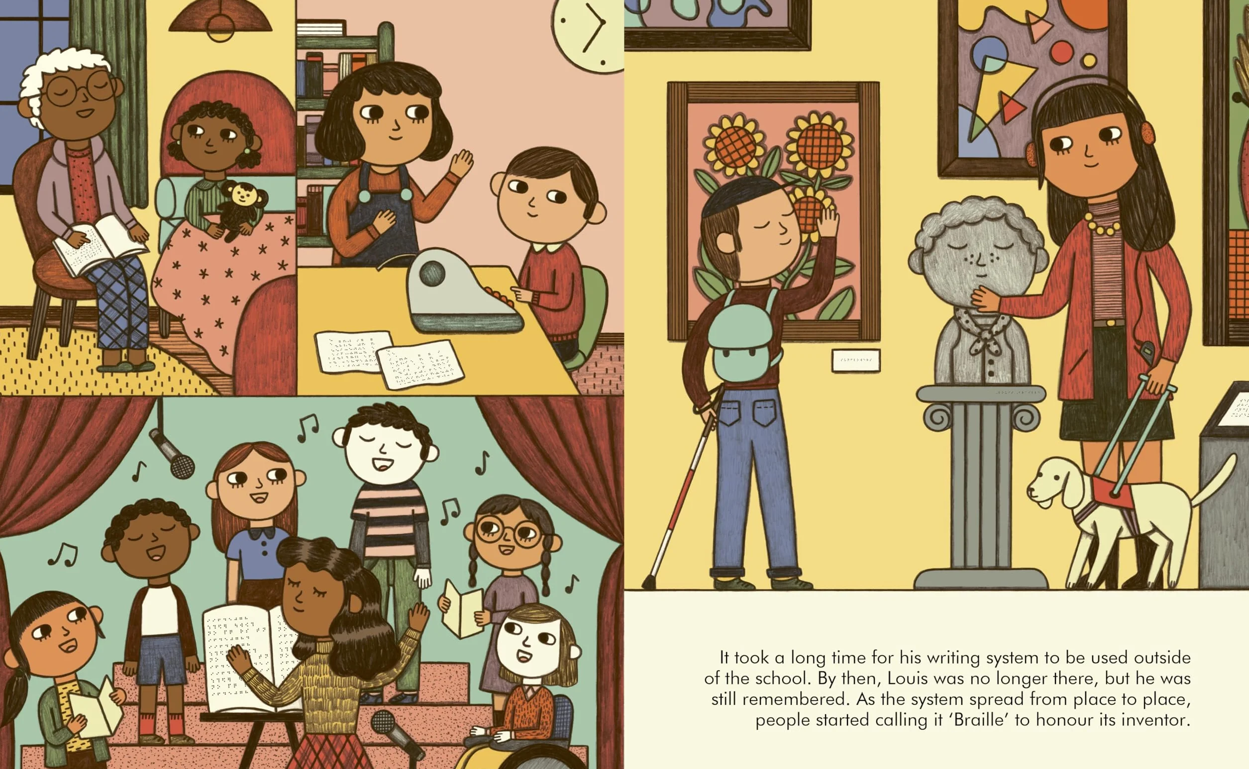 Louis Braille: Little People, BIG DREAMS: 133