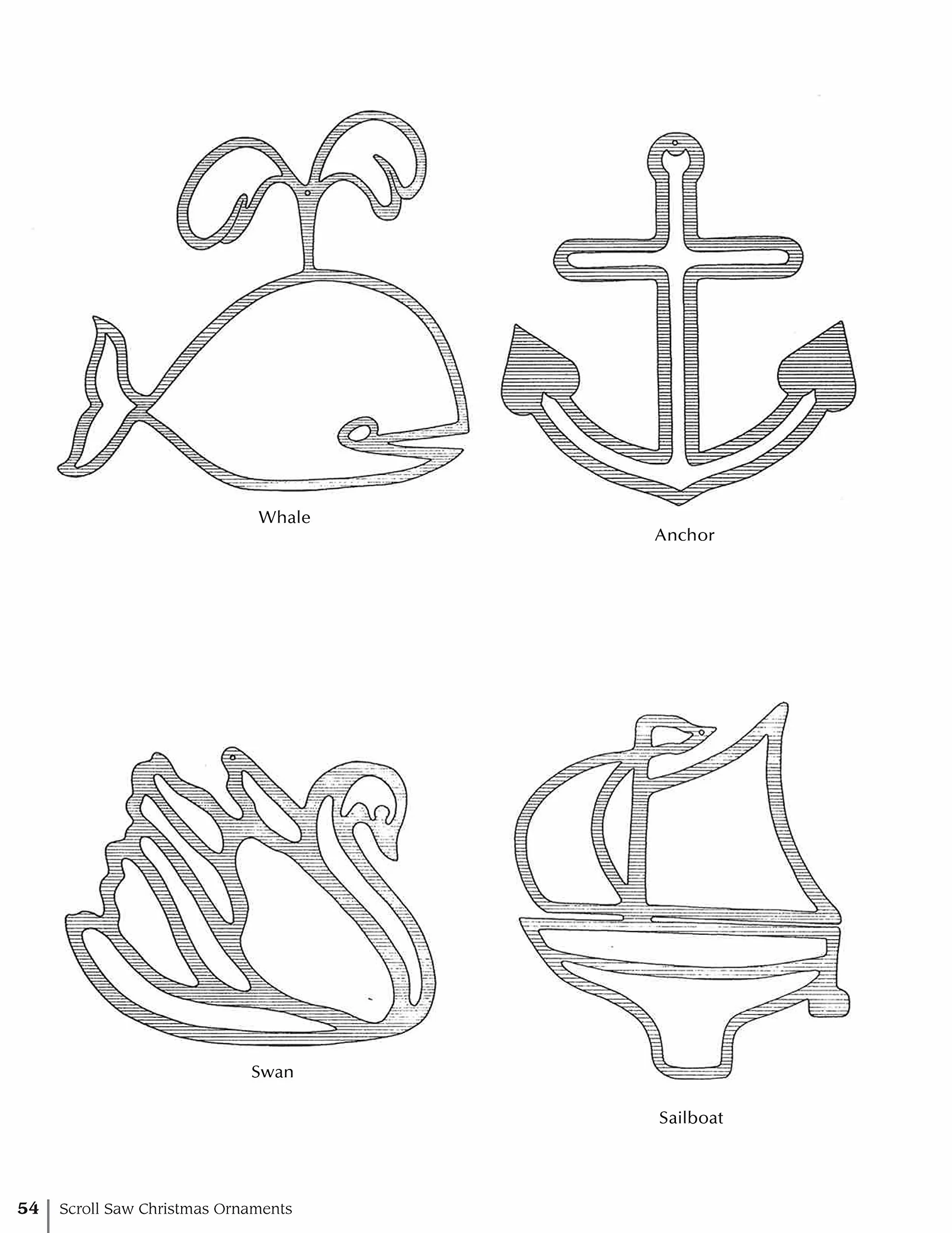 Scroll Saw Christmas Ornaments: More Than 200 Patterns