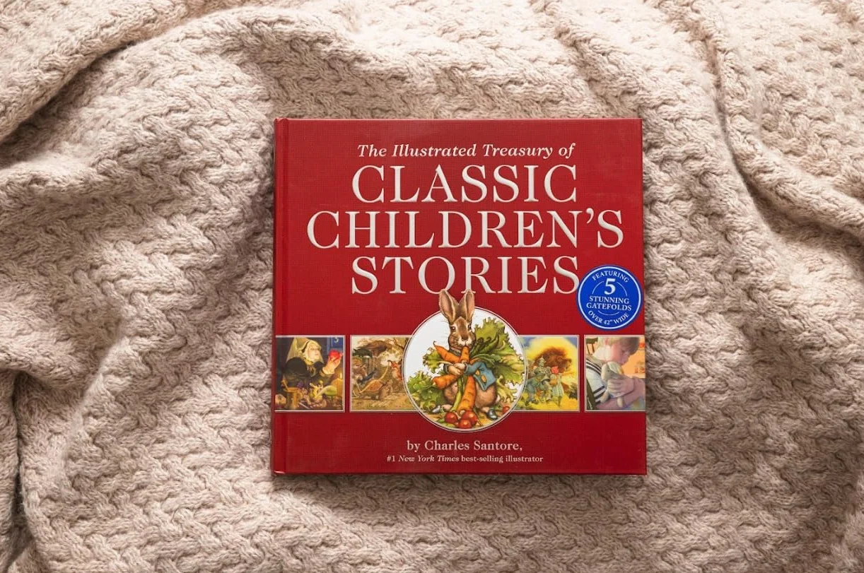 The Illustrated Treasury of Classic Children's Stories: Featuring 14 Classic Children's Books Illustrated by Charles Santore, Acclaimed Illustrator