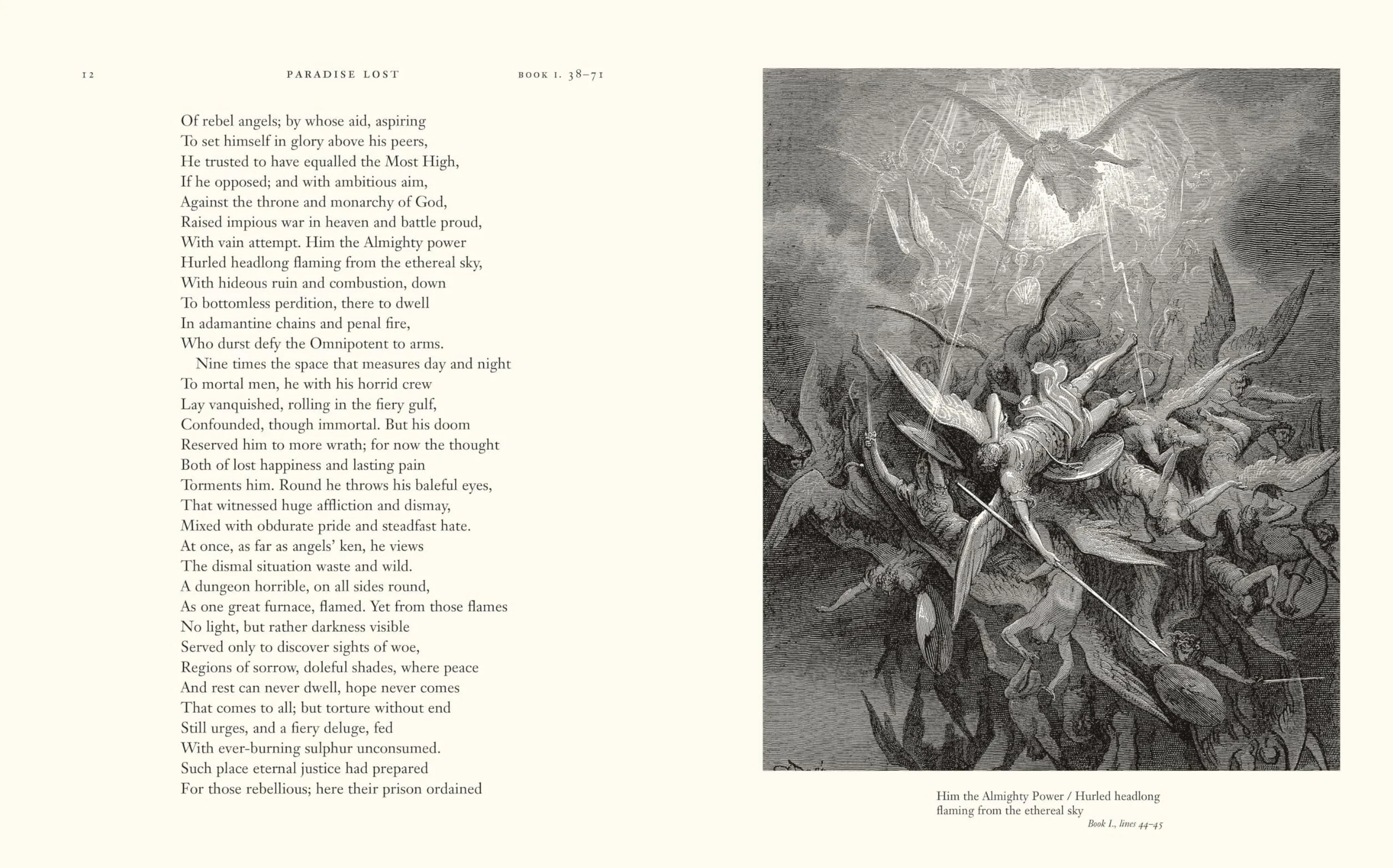 Milton's Paradise Lost: Illustrated by Gustave Doré