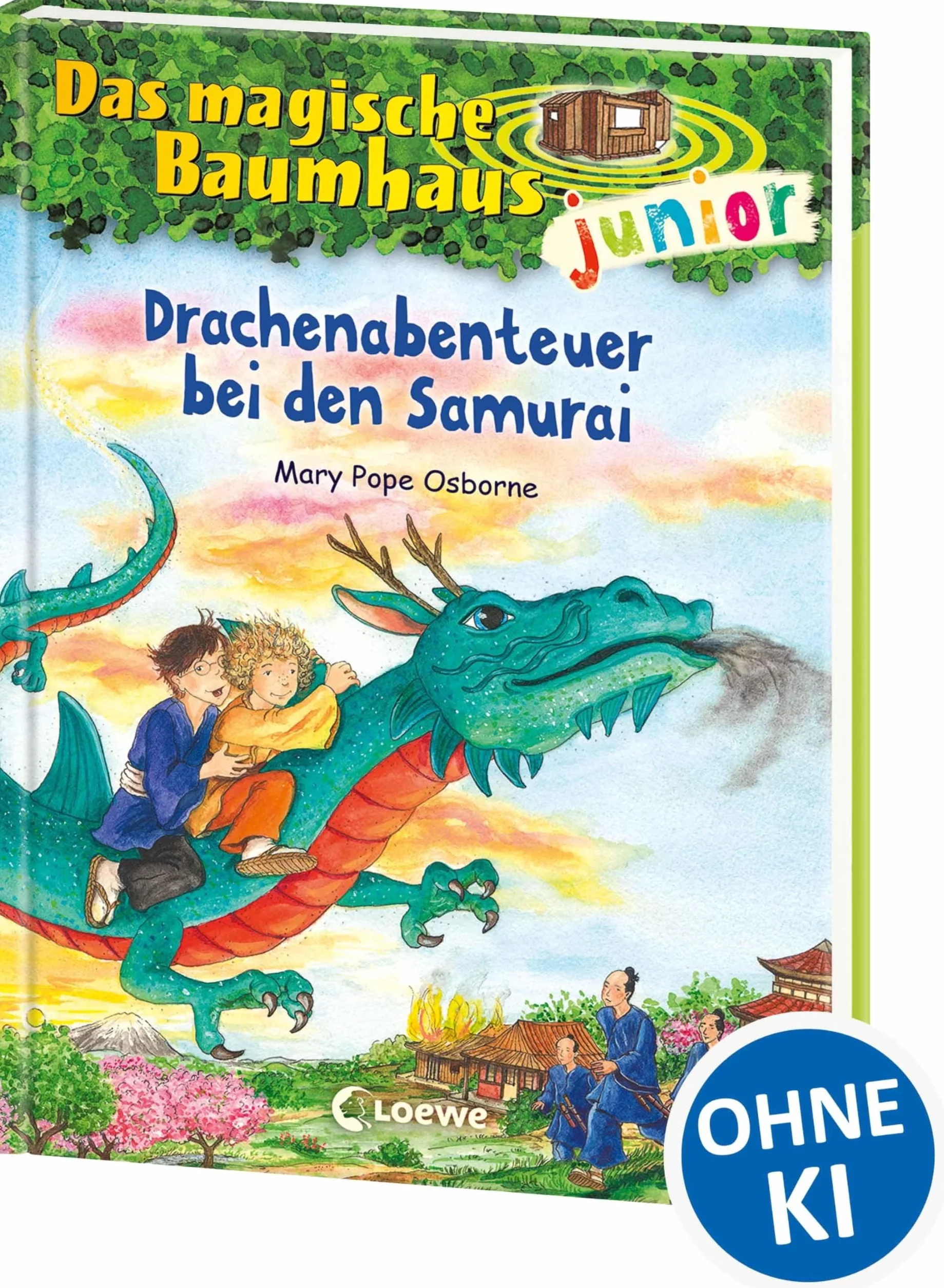Das magische Baumhaus junior (Band 34) - Drachenabenteuer bei den Samurai: Triff den legendären Wolkendrachen - Kinderbuch zum Vorlesen und ersten Selberlesen für Kinder ab 6 Jahren