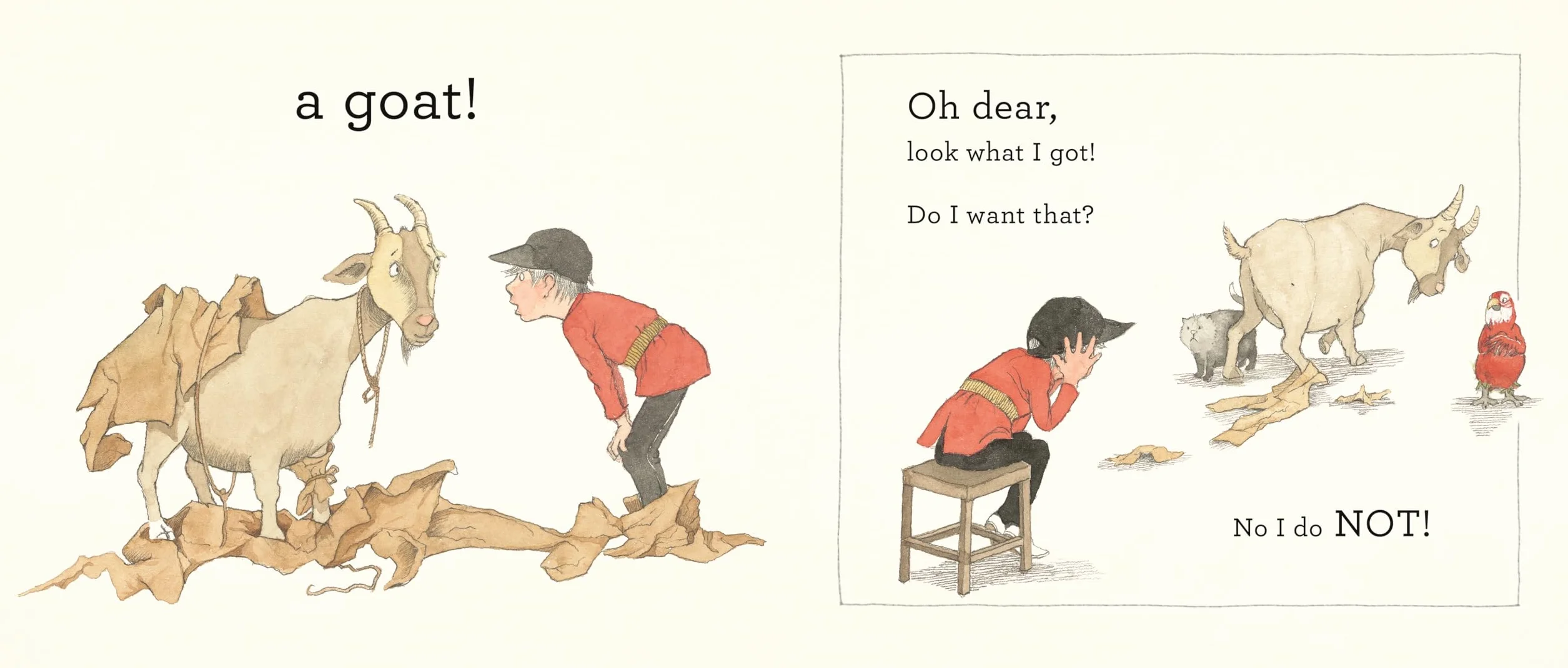 Oh Dear, Look What I Got!: WINNER AT THE BRITISH BOOK AWARDS - a new rhyming classic from Michael Rosen and Helen Oxenbury, creators of the multi-million-copy-selling WE'RE GOING ON A BEAR HUNT