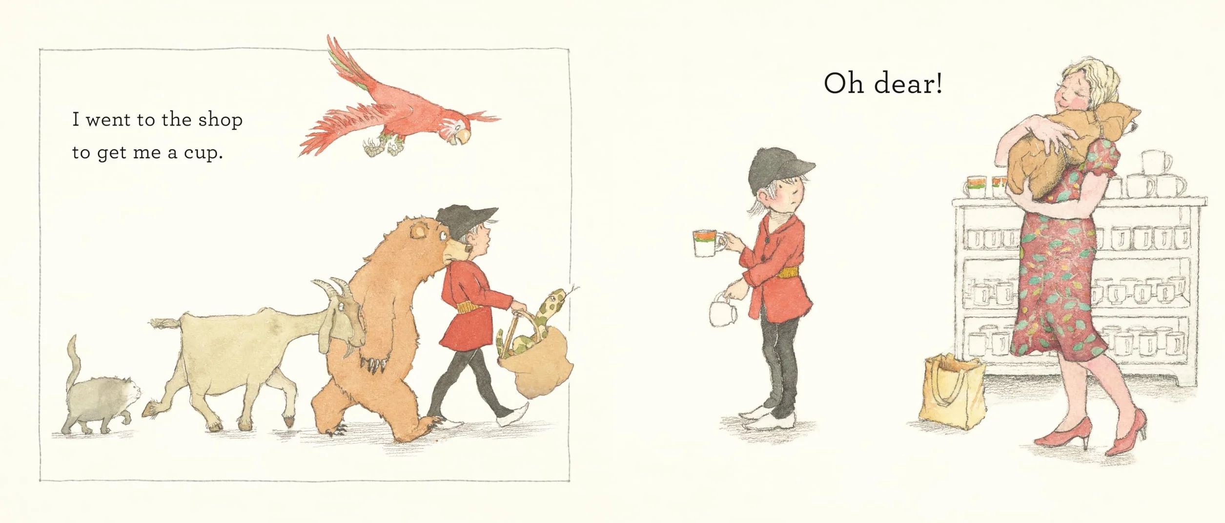 Oh Dear, Look What I Got!: WINNER AT THE BRITISH BOOK AWARDS - a new rhyming classic from Michael Rosen and Helen Oxenbury, creators of the multi-million-copy-selling WE'RE GOING ON A BEAR HUNT