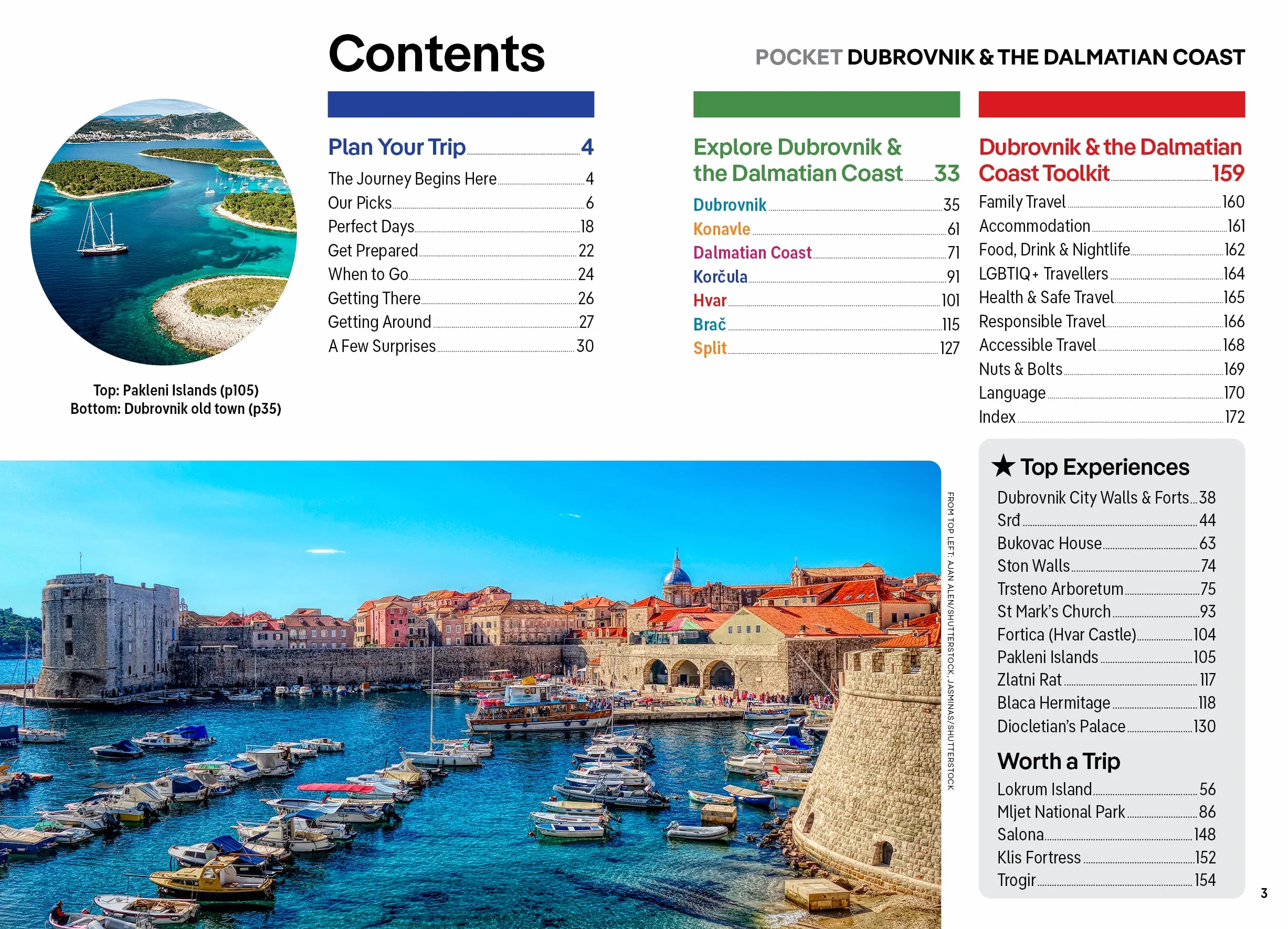 Pocket Dubrovnik & the Dalmatian Coast 3ed -anglais-