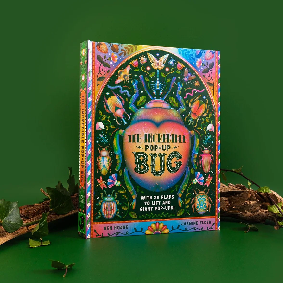 The Incredible Pop-up Bug: With 20 flaps to lift and GIANT pop-ups