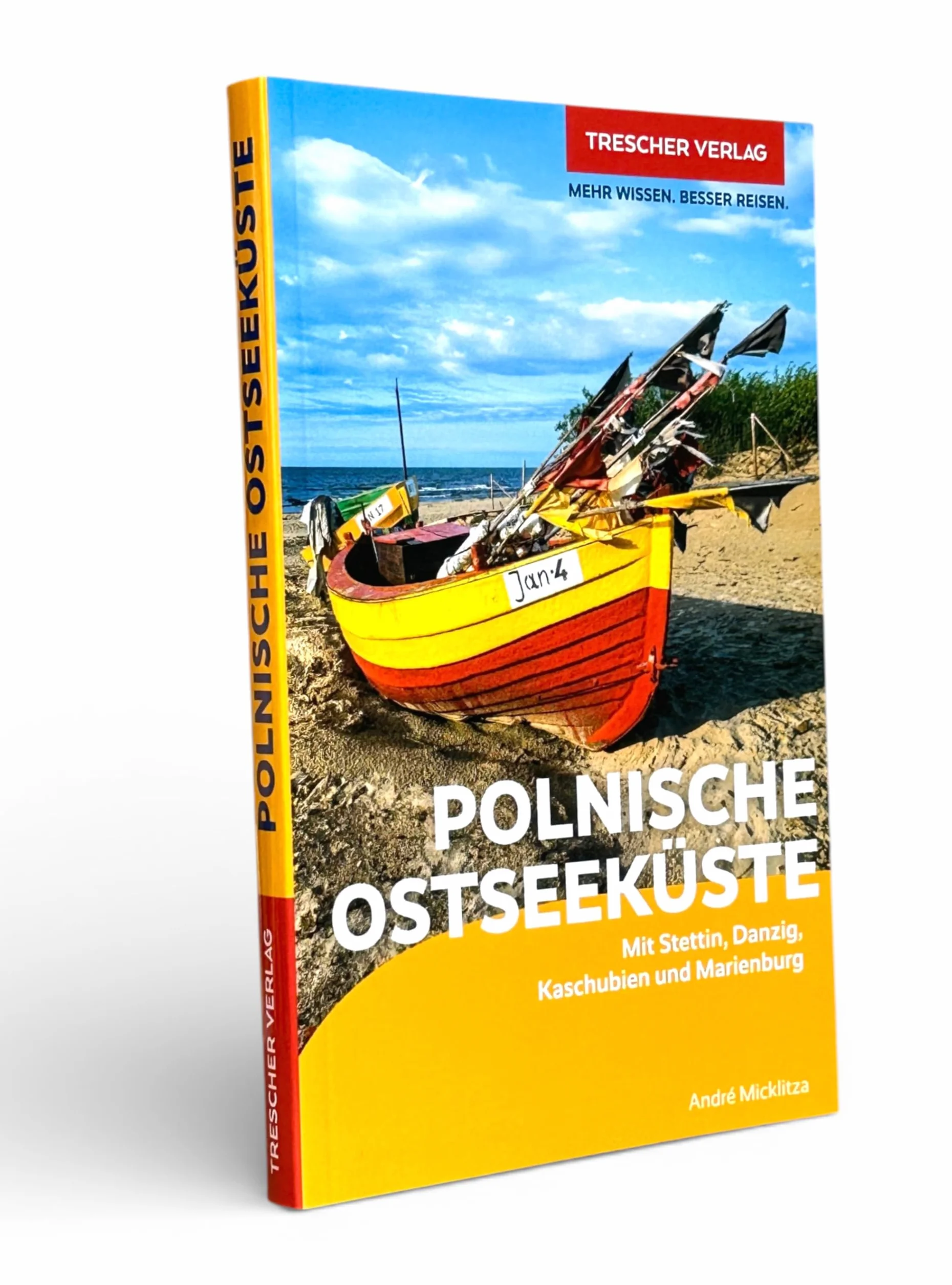 TRESCHER Reiseführer Polnische Ostseeküste: Mit Stettin, Danzig, Kaschubien und Marienburg