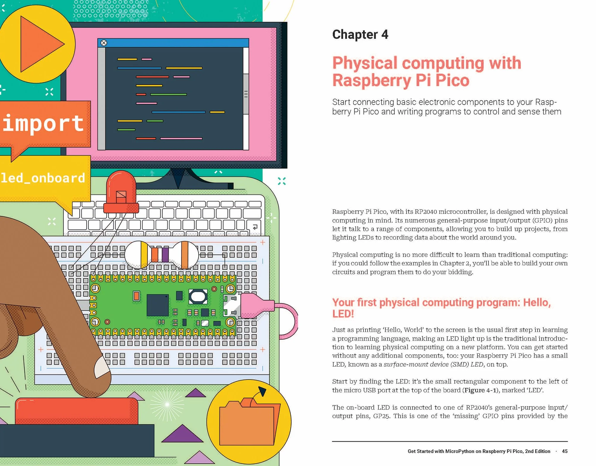 Get Started with Micropython on Raspberry Pi Pico: The Official Raspberry Pi Pico Guide