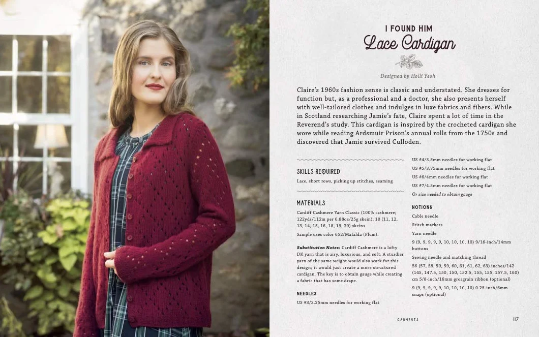 Outlander Knitting: The Official Book of 20 Knits Inspired by the Hit Series